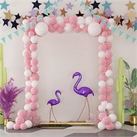 USED-TDDFLO Metal Arch Backdrop Stand Gold Wedding