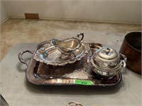 LOT OF MIXED SILVERPLATE