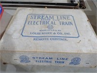 LOUIS MARX STREAM LINE STEAM TYPE ELECTRIC TRAIN