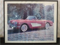 1958 Corvette Convertible Print