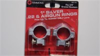 1" .22 & AIRGUNS RINGS, REDFIELD 49170