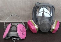 2 - 3M Respirators, 1 with Full Mask