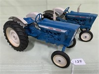 2 Ford 4000 tractors, one is complete