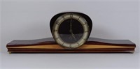 ART-DECO TAMBOUR MANTEL CLOCK