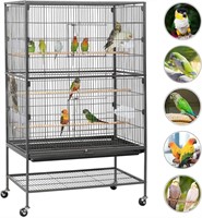 Standing Large Bird Cage 31.1L x 20.4W x 52.0H