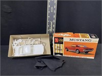 Vintage AMT Mustang Fastback Model Kit