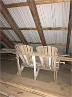 Adirondak Chairs or Doubleseater (Not certain)