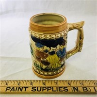 Vintage Pottery Stein (5" Tall)