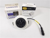 GUC Assorted Lumen Bulb, Otterbox Charger, JLaudio