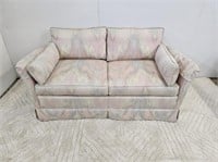 BOHO BARRYMORE LOVESEAT WITH PASTEL FABRIC
