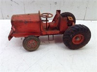 Vtg 1960's Pressed Metal Structo? Yard Tractor