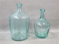 Vintage Glass Wine Bottles