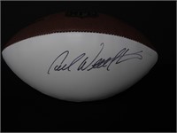 Carl Weathers Signed Football GAA COA