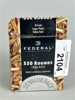 Federal .22 Long Rifle Ammo.