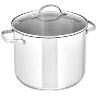 Amazon Basics Stainless Steel Stock Pot with Lid