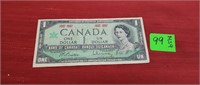 1867-1976 Canadian $1 Bank Note.
