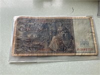 1910 German mark