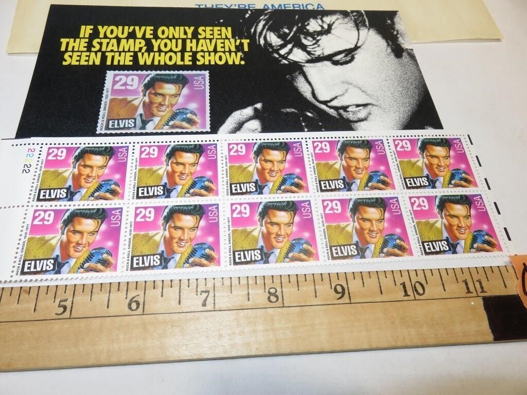 Elvis Presley 29 cent Collector Stamps