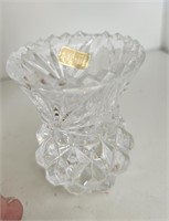 Vintage Lead Crystal Toothpick Holder