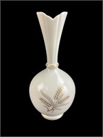 Vintage Lenox Harvest Wheat Porcelain Bud Vase
