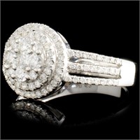 0.65ctw Diamond Ring in 18K Gold