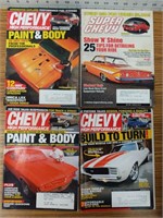 Magazine lot, Chevy high performance and super