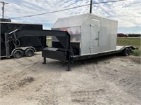 *2023 Salvation 40' GN Trailer with Cargo Box