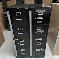 2 Hon Metal Filing Cabinets