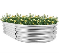 Galvanized Steel Raised Garden Bed Kit