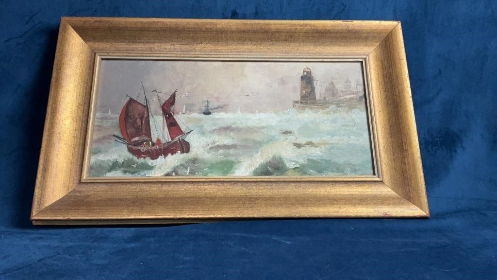 Antique Framed Painting