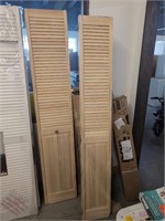 (2) Unfinished Bi-Fold Doors