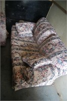 Love Seat Couch with pillows