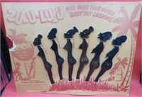 Zulu-Lulu Swizzle Stick Collection Naughty MOB