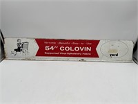 Colovin vintage double sided flange sign.