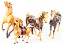 Vintage Breyer Molding Co. Model Scale Horses +