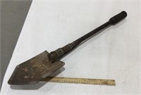 Metal foldable shovel