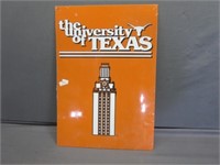 Texas University Metal Sign