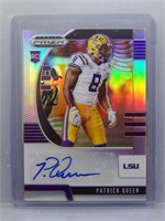 Patrick Queen 2020 Prizm Silver Rookie Auto