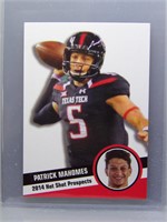 Patrick Mahomes 2014 Hot Shots Prospects Promo