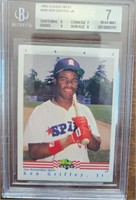 1992 Ken Griffey JR Classic Bat #200 BGS GR 7