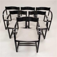Lowenstein set of 6 dining chairs (as seen - touch