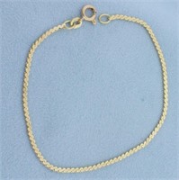 S-Link Bracelet in 14k Yellow Gold