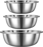 Domensi Set of 3 Extra Large Stainless Steel