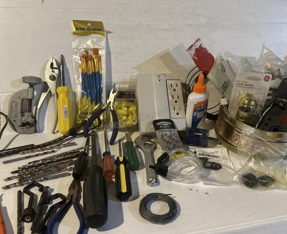 Hardware items and tools