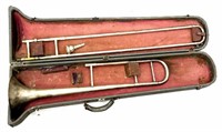 Vintage Elkhart Cavalier Trombone With Tilco