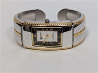 Montana Gold & Silver Tone Cuff Bracelet Watch