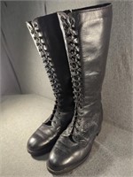 Two Roads Size 8.5/9 Women's Black Lace Up Boots