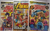 Marvel #99 Avengers #22 Triple Action #63 Greatest