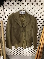 VINTAGE MILITARY SHIRT AND JACKET