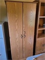 Sauder-like 2 door large cabinet